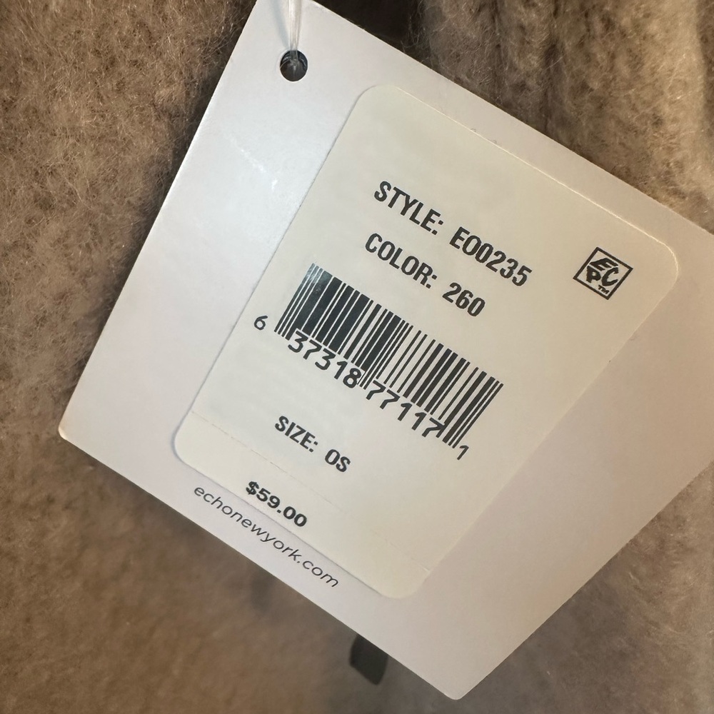 Women's Tan Shawl Sweater from Tuckernuck - Picture 2 of 3